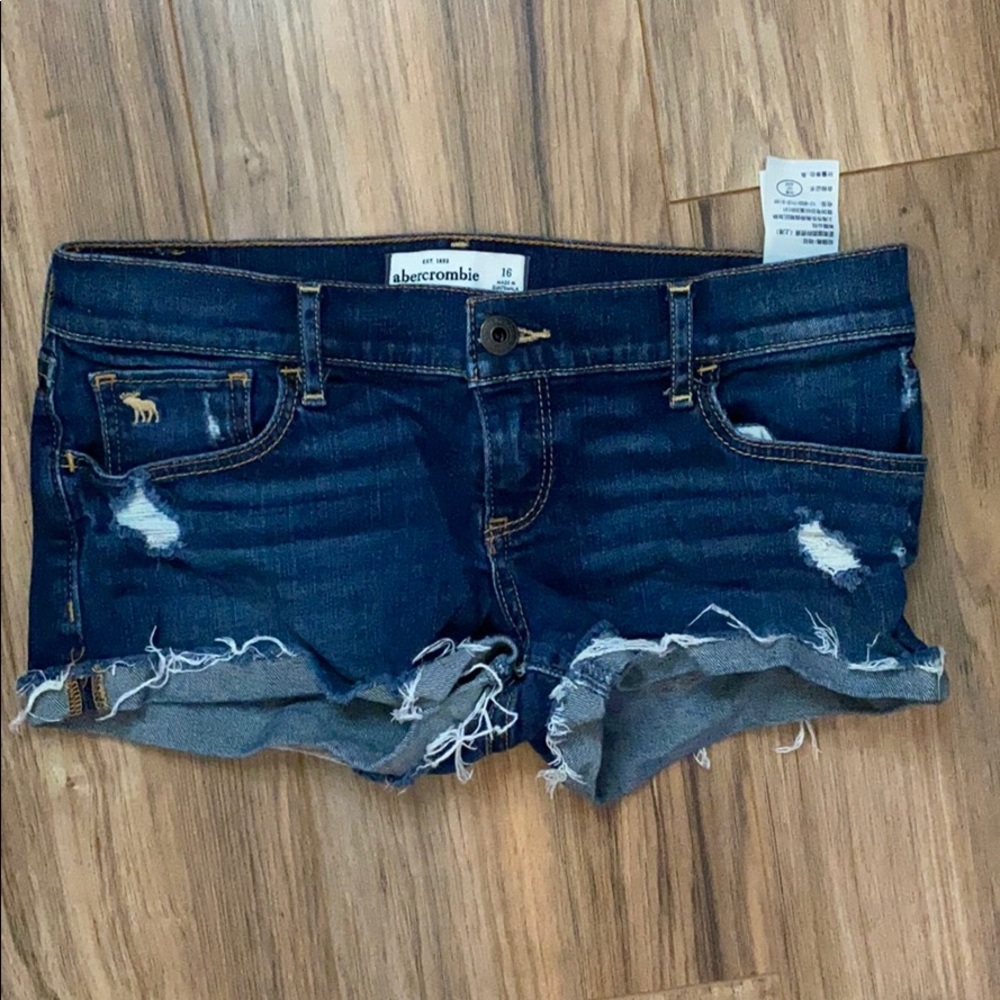 Abercrombie jean shorts